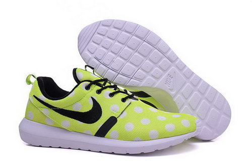 Nike Roshe Run Speckle Pattern Green Whtie 40-44 Online
